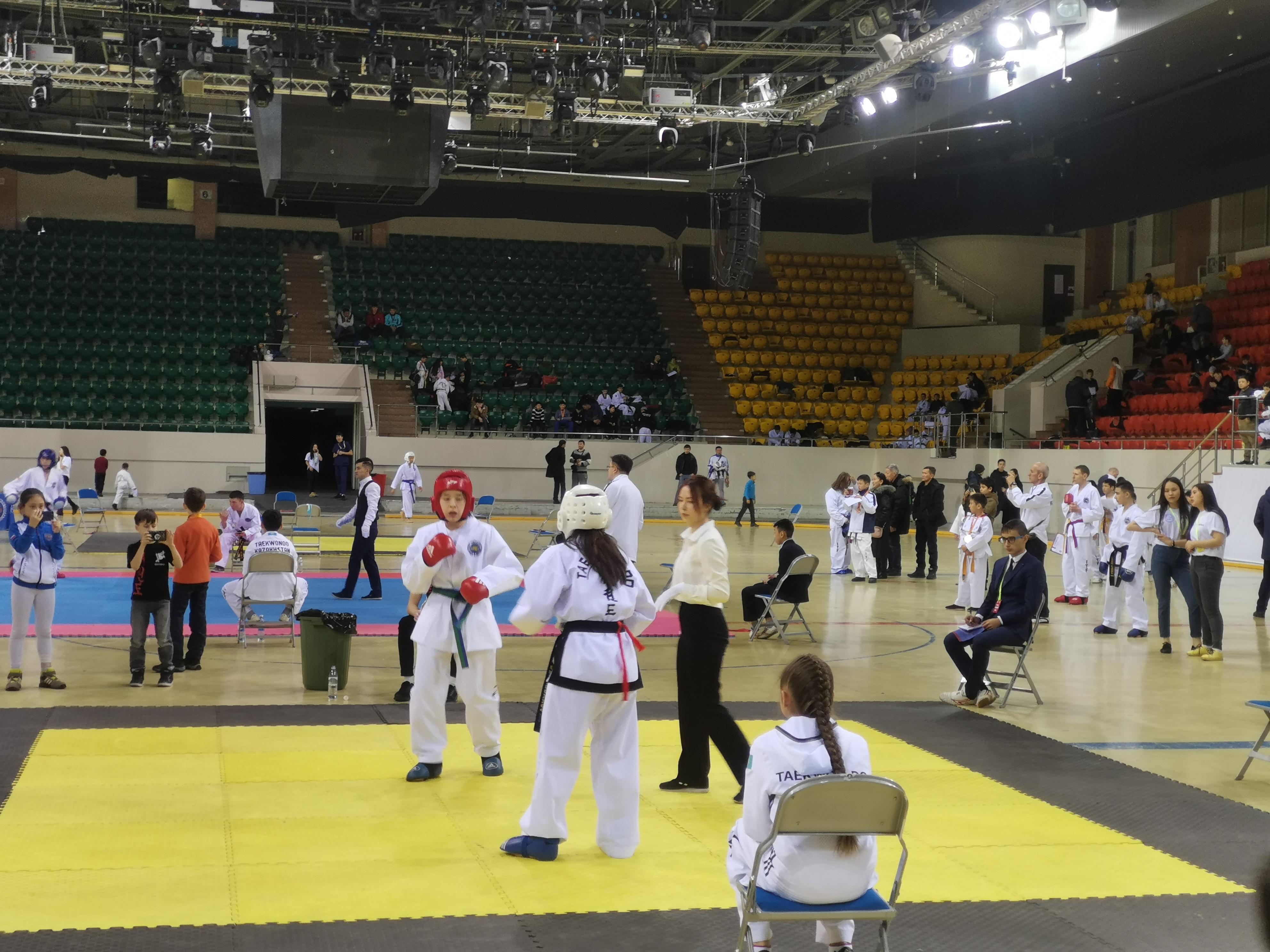 Участие наших учеников на открытом турнире по Taekwon-do ITF