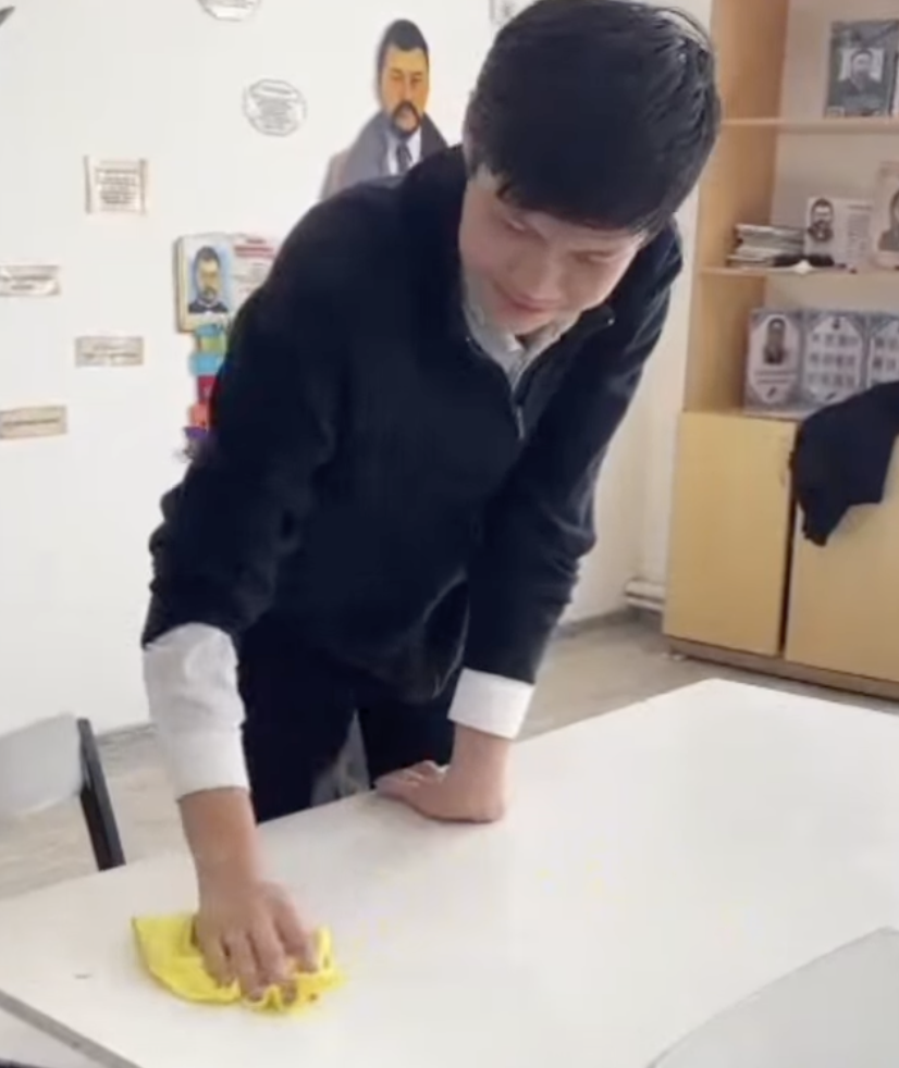 ТАЗАЛЫҚ ЖҰМЫСТАРЫ