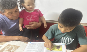 "“Мен және менің отбасым” қандай кітап оқиды?" атты отбасылық оқулар